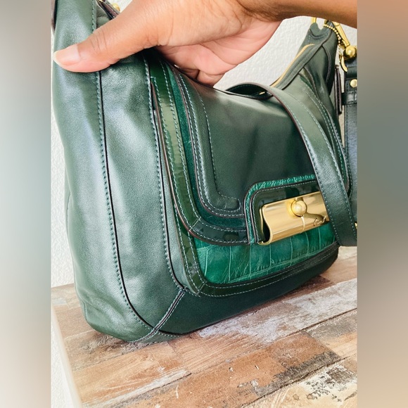 Coach Smooth Leather Crossbody Hobo - Picture 3 of 11